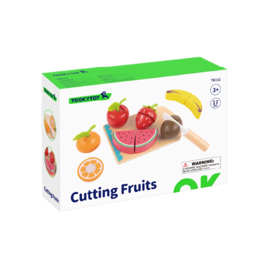 Tooky Toy Wooden Cutting Fruits
